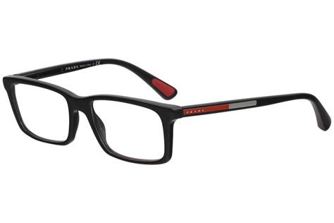 Prada Men's Linea Rossa Eyeglasses VPS02C VPS/02/C Full 